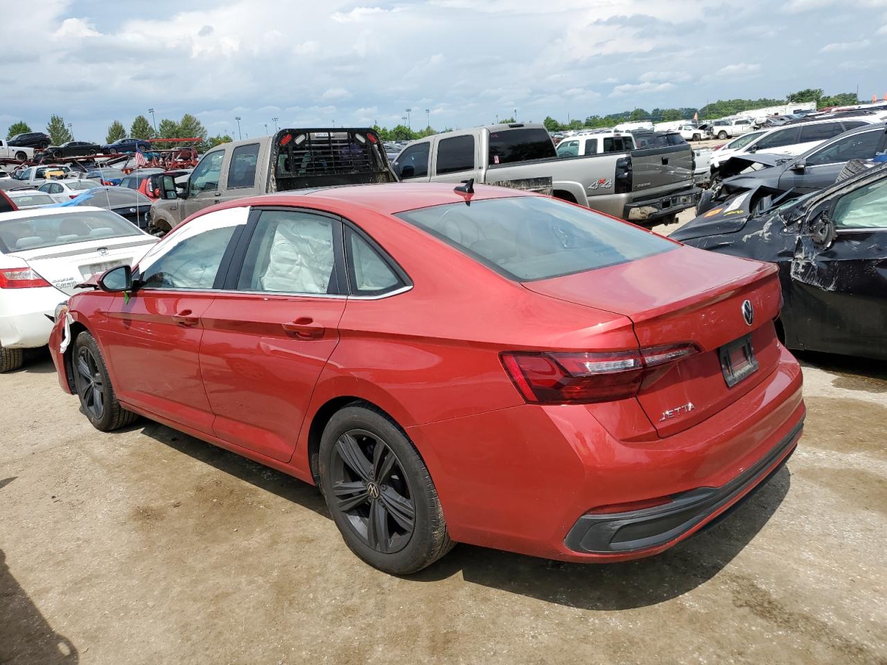 2022 VOLKSWAGEN JETTA SE VIN:3VW7M7BU4NM010589