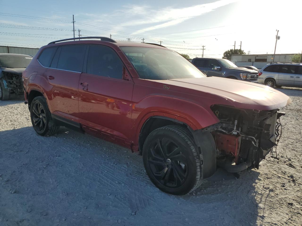 2022 VOLKSWAGEN ATLAS SE VIN:1V2JP2CA6NC553238