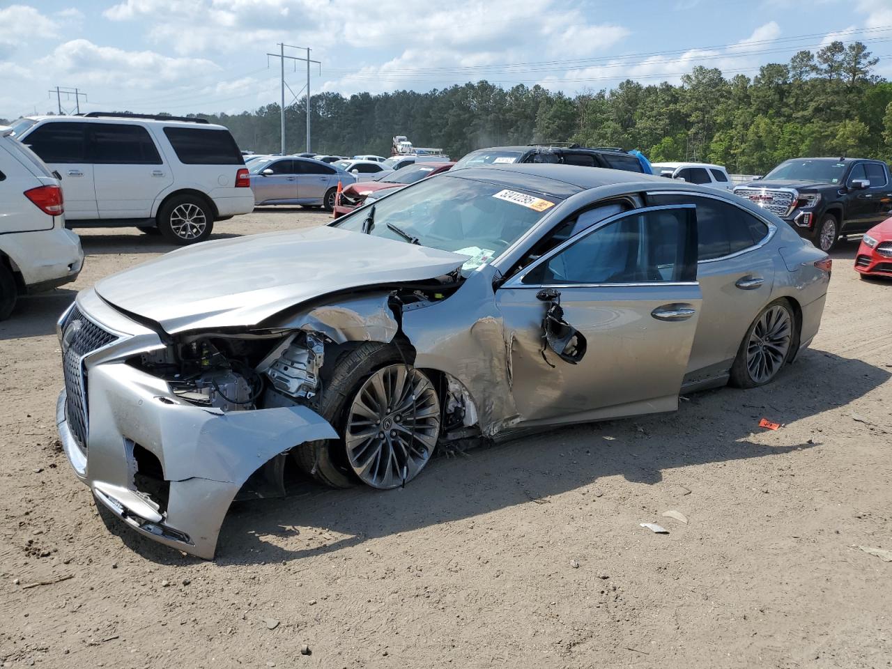 2022 LEXUS LS 500 BASE VIN:JTHD51FF0N5015983