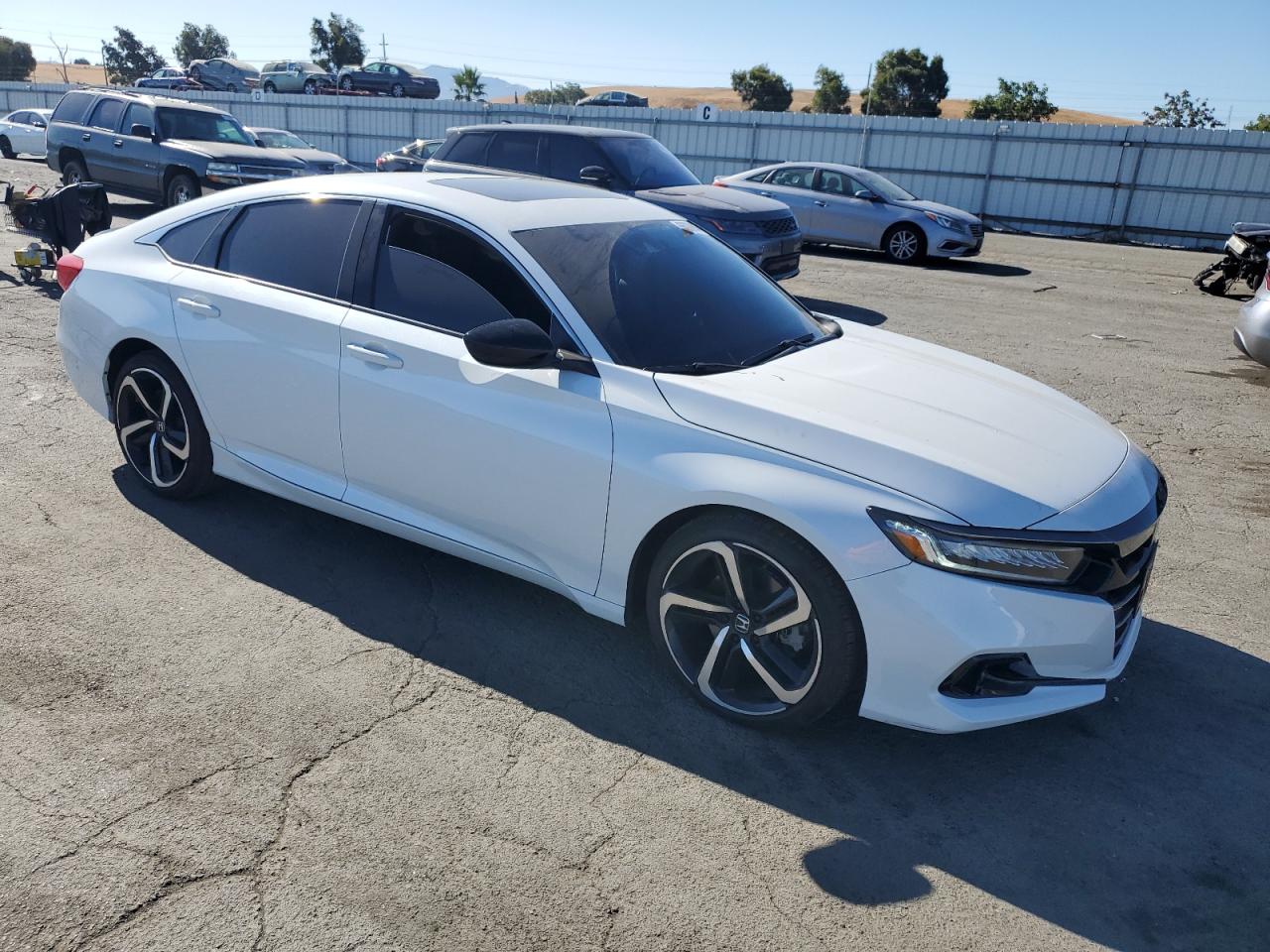 2022 HONDA ACCORD SPORT VIN:1HGCV2F33NA020144