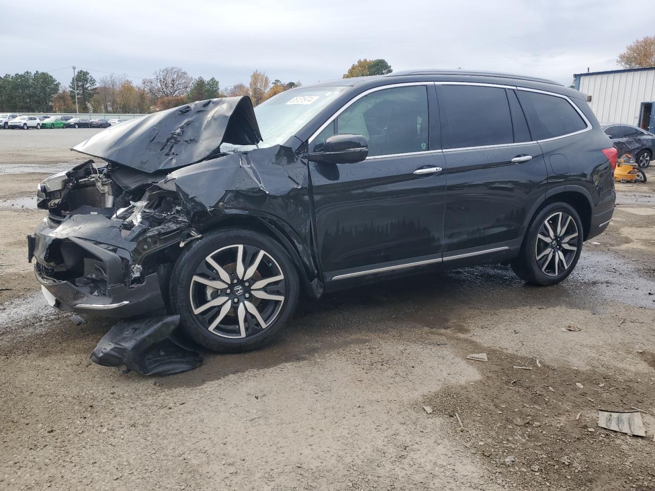 2022 HONDA PILOT TOURING VIN:5FNYF5H97NB017470