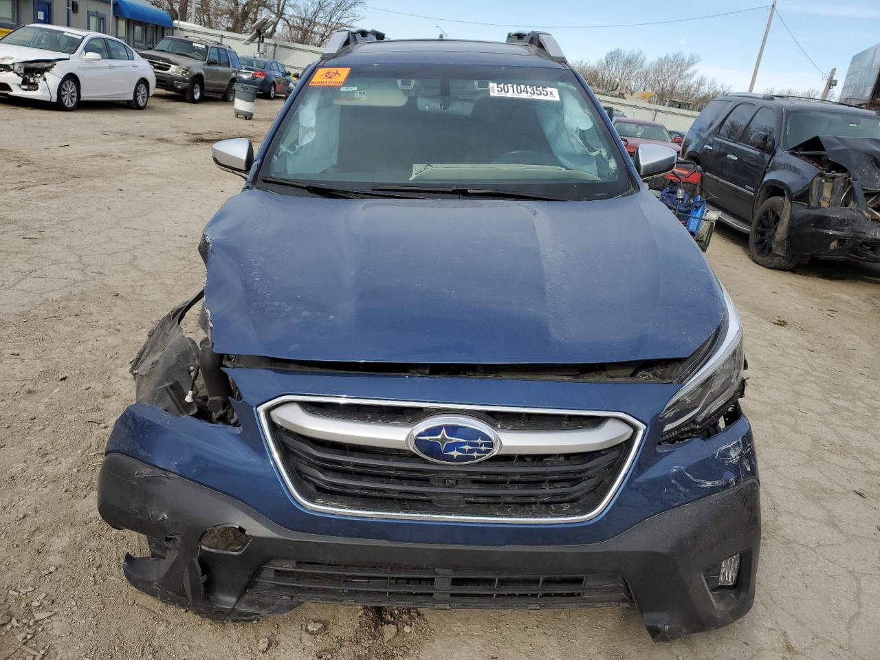 2022 SUBARU OUTBACK TOURING VIN:4S4BTGPD4N3190095