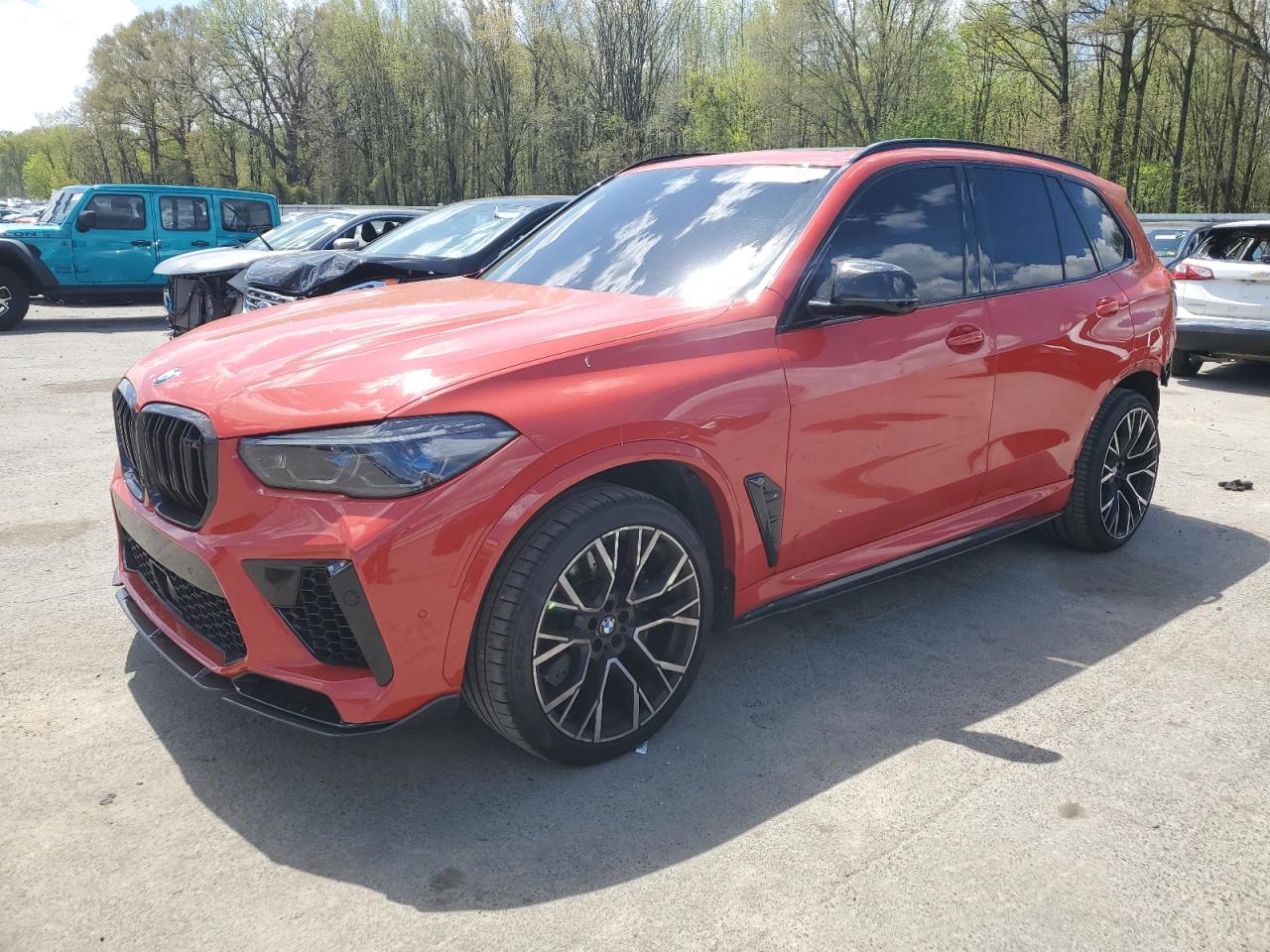 2022 BMW X5 M VIN:5YMJU0C04N9L14104