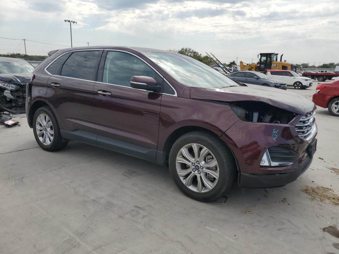 2022 FORD EDGE TITANIUM VIN:2FMPK4K92NBB03997