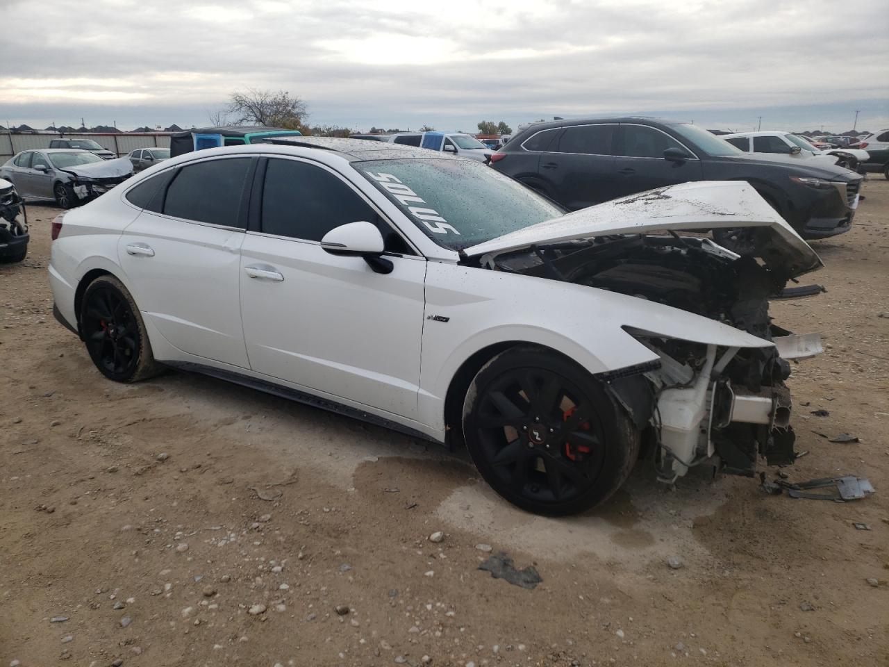 2022 HYUNDAI SONATA N LINE VIN:5NPEK4JC3NH143485