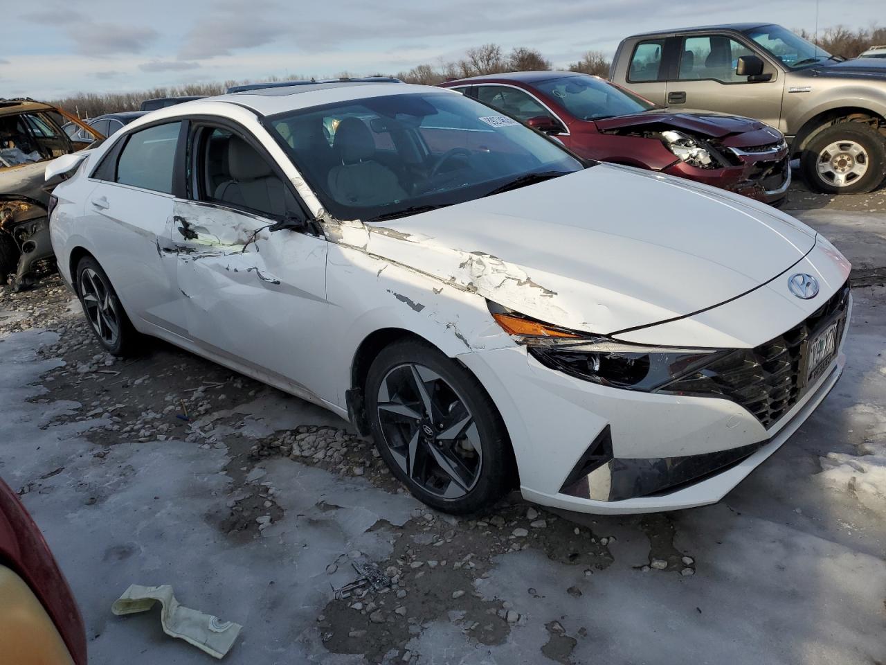 2022 HYUNDAI ELANTRA LIMITED VIN:KMHLN4AJ8NU032087