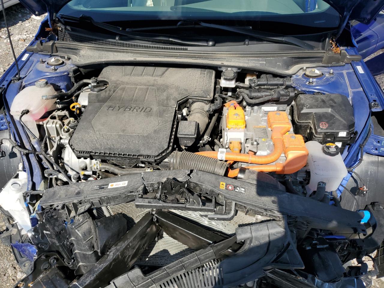 2022 HYUNDAI ELANTRA BLUE VIN:KMHLM4AJ6NU030485
