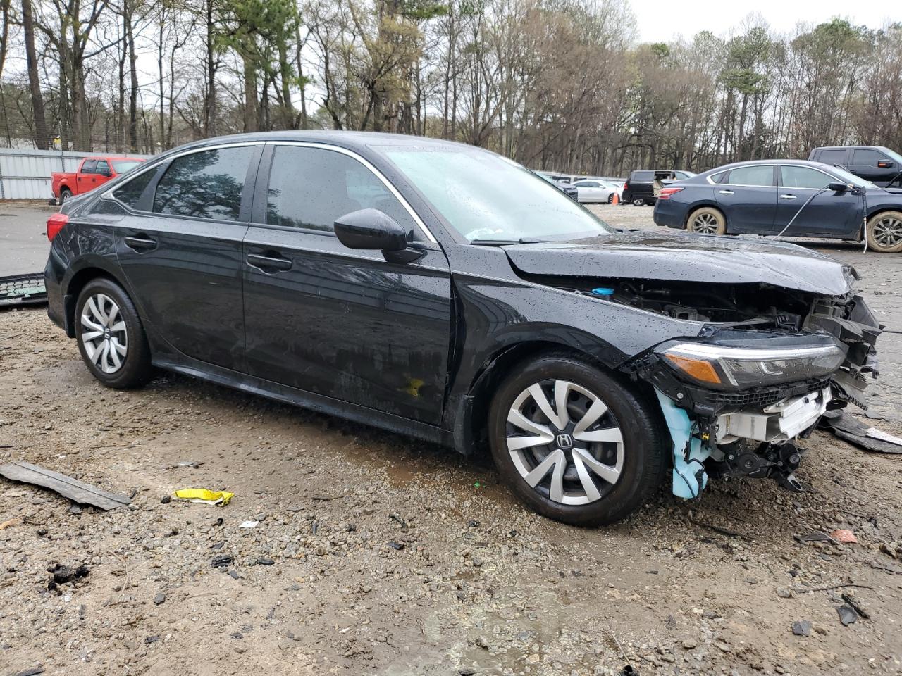 2022 HONDA CIVIC LX VIN:2HGFE2F23NH531522