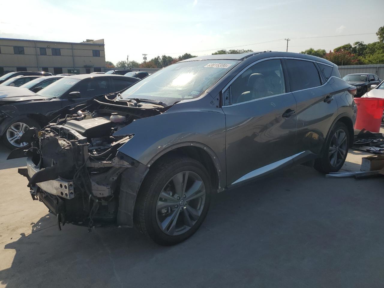 2022 NISSAN MURANO PLATINUM VIN:5N1AZ2DJ4NC114576