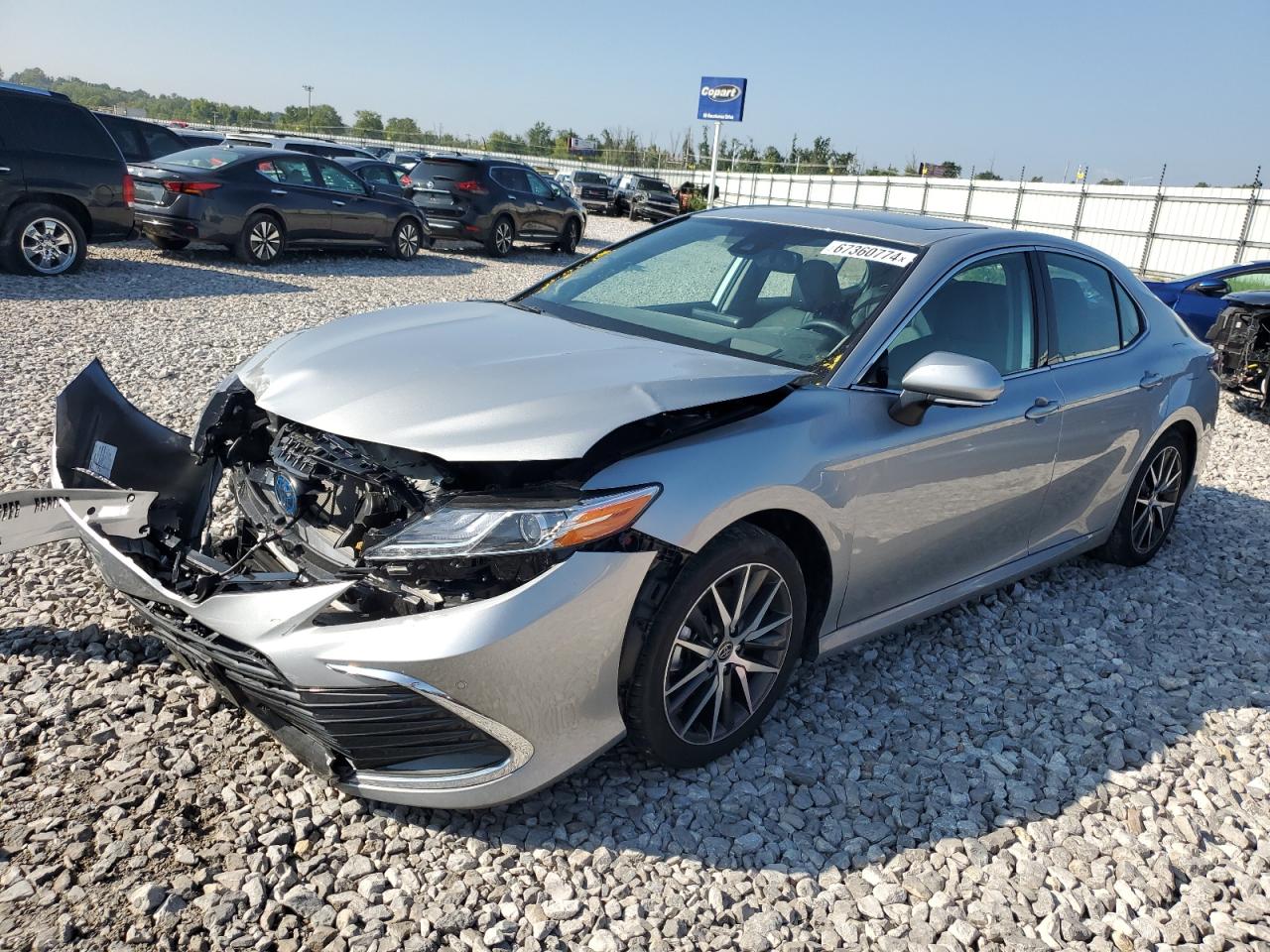 2022 TOYOTA CAMRY XLE VIN:4T1F31AK2NU040910