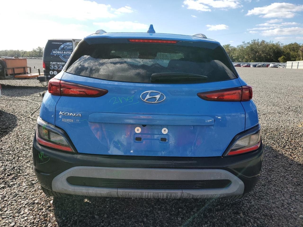 2022 HYUNDAI KONA SEL VIN:KM8K32AB3NU856349