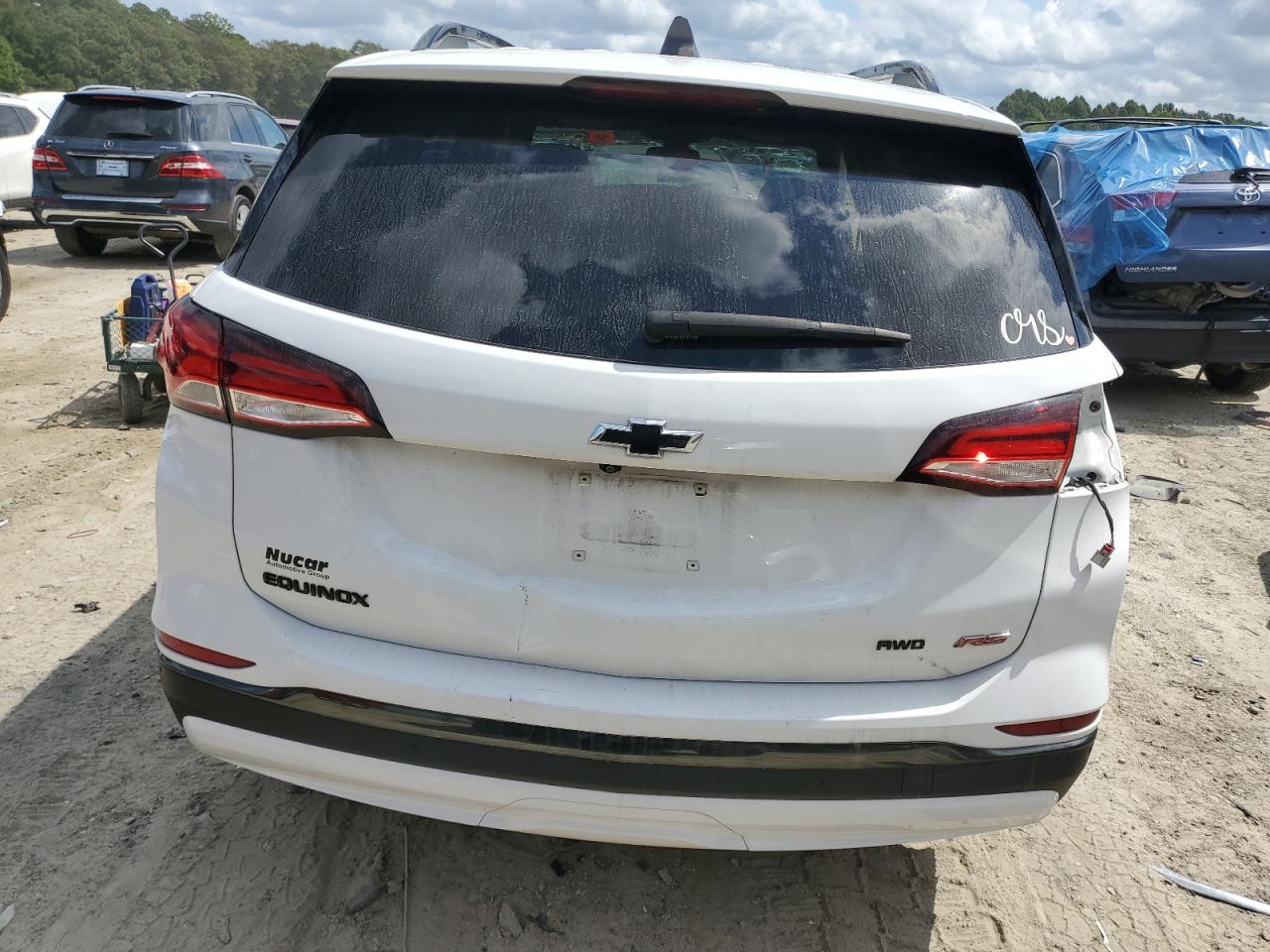 2022 CHEVROLET EQUINOX RS VIN:3GNAXWEVXNS172700