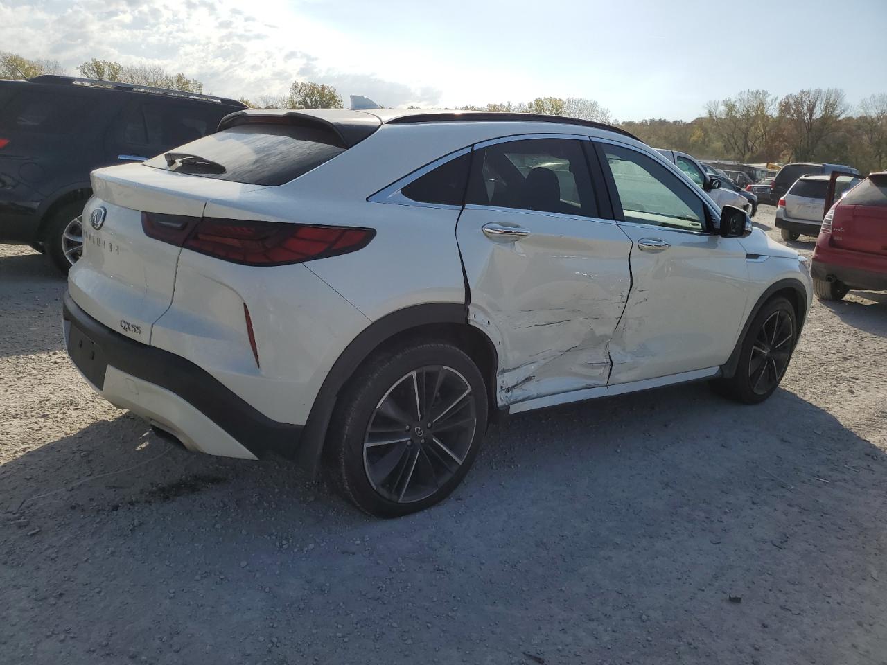 2022 INFINITI QX55 ESSENTIAL VIN:3PCAJ5K39NF100533