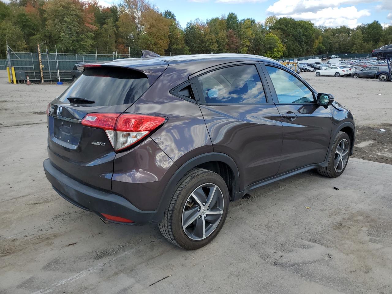 2022 HONDA HR-V EX VIN:3CZRU6H55NM720004