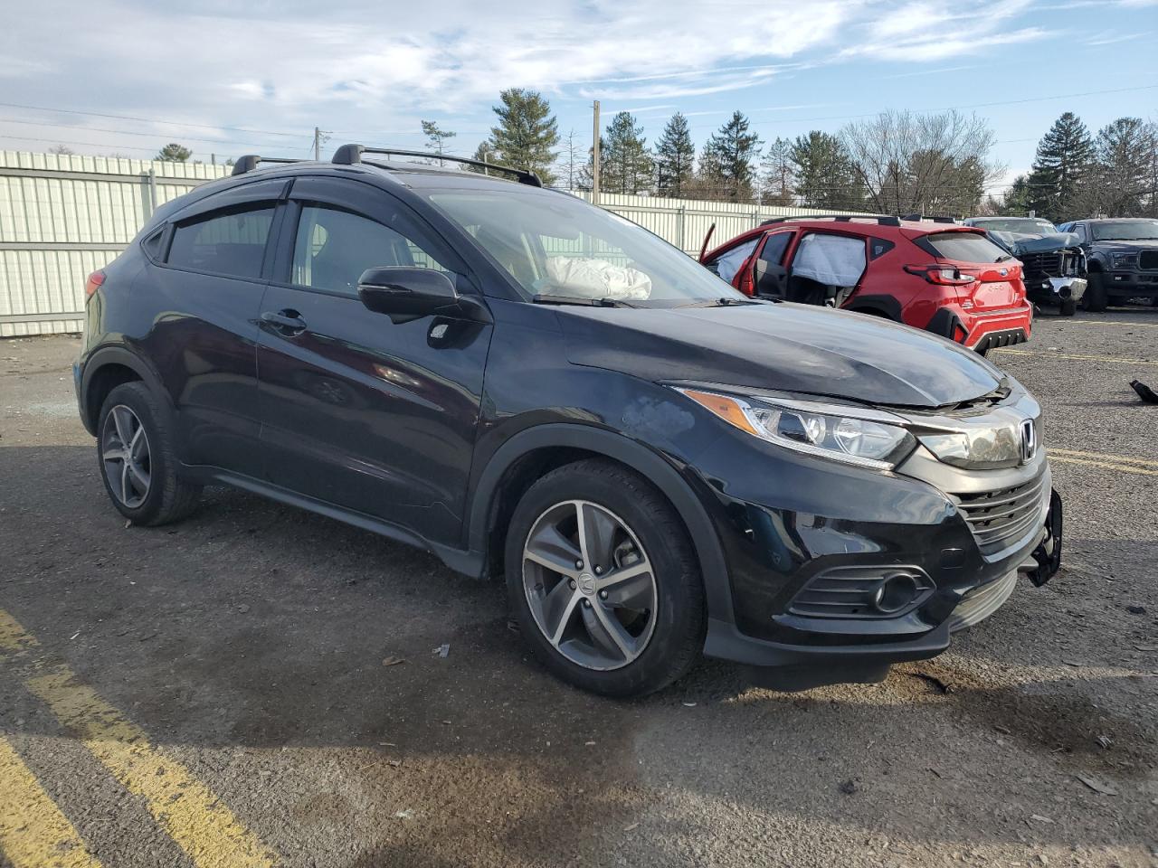 2022 HONDA HR-V EX VIN:3CZRU6H53NM738100