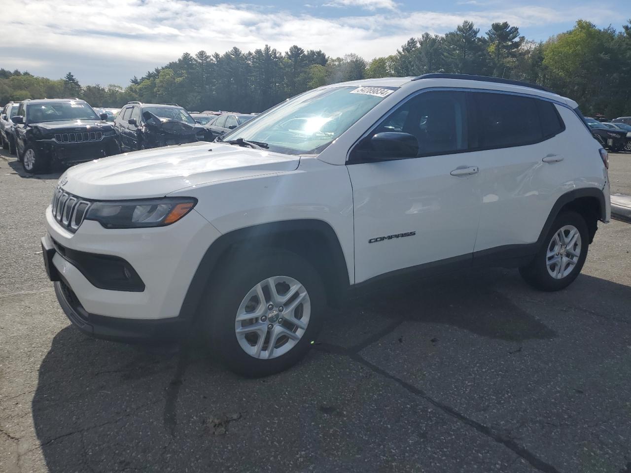 2022 JEEP COMPASS LATITUDE VIN:3C4NJDBB6NT132442