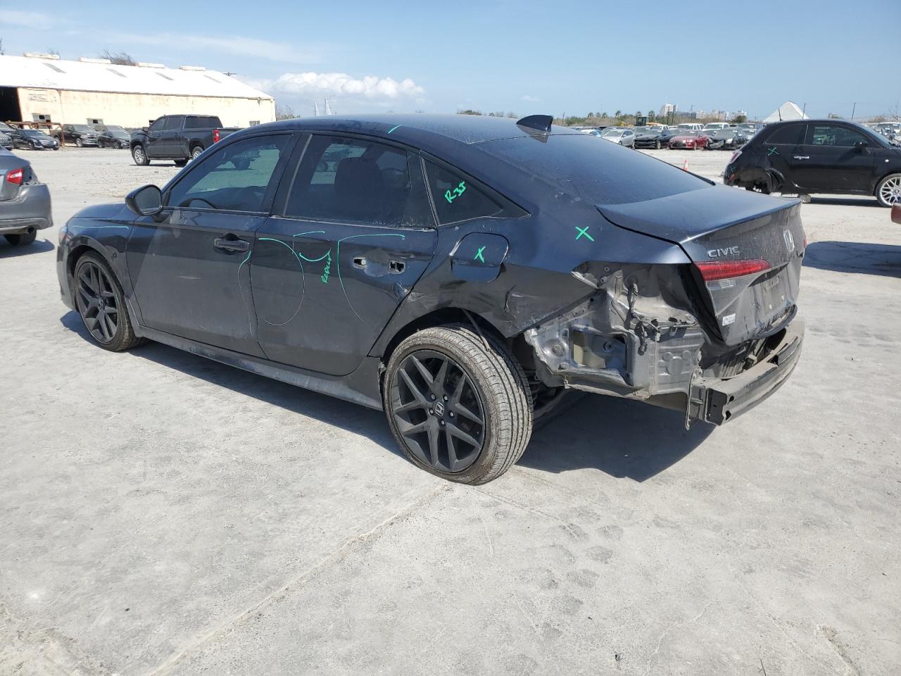 2022 HONDA CIVIC SPORT VIN:2HGFE2F54NH536156