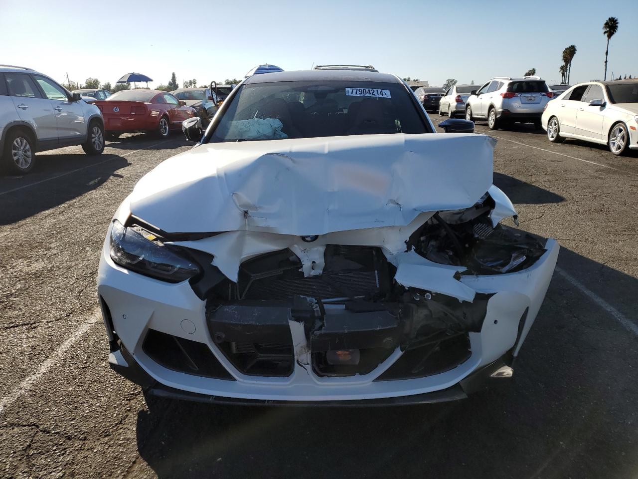 2022 BMW M3 COMPETITION VIN:WBS33AY03NFL72105