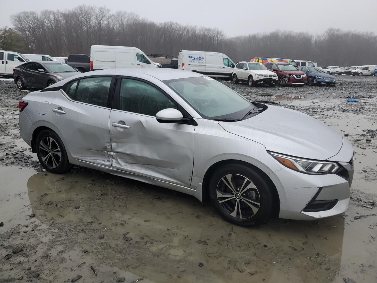 2022 NISSAN SENTRA SV VIN:3N1AB8CV6NY231781