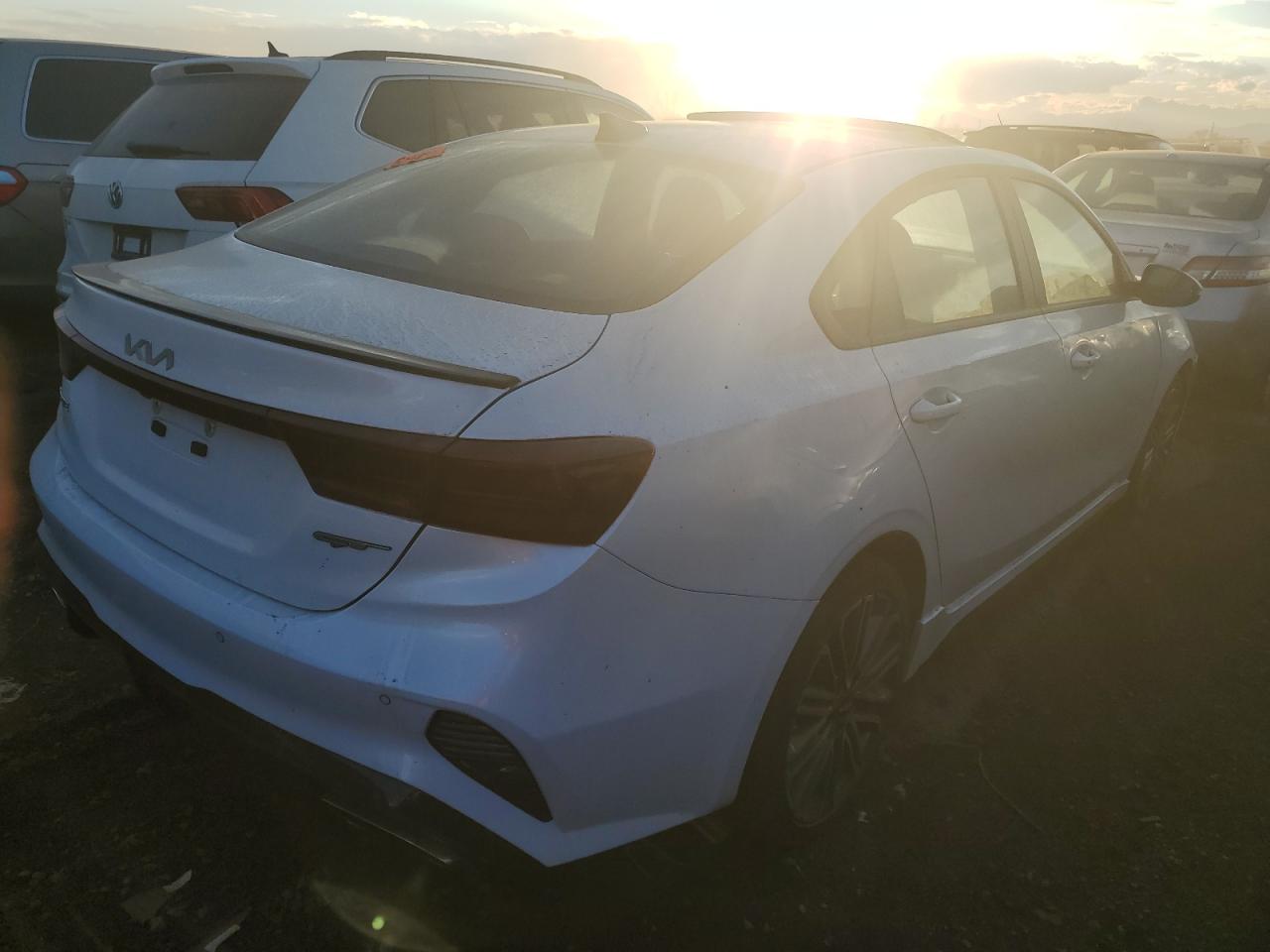 2022 KIA FORTE GT VIN:3KPF44AC7NE492782