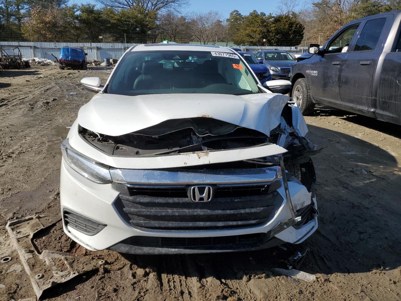2022 HONDA INSIGHT TOURING VIN:19XZE4F95NE007563