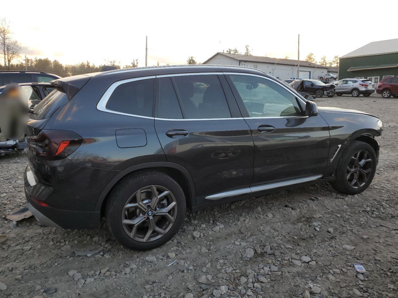 2022 BMW X3 XDRIVE30I VIN:5UX53DP00N9M55796