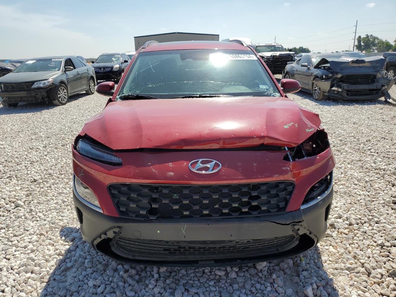 2022 HYUNDAI KONA SEL VIN:KM8K3CAB7NU919121