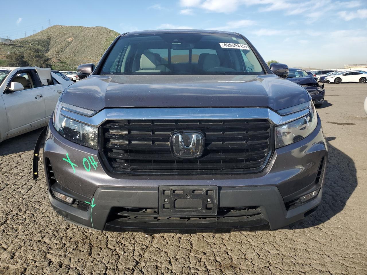 2022 HONDA RIDGELINE RTL VIN:5FPYK3F71NB027341