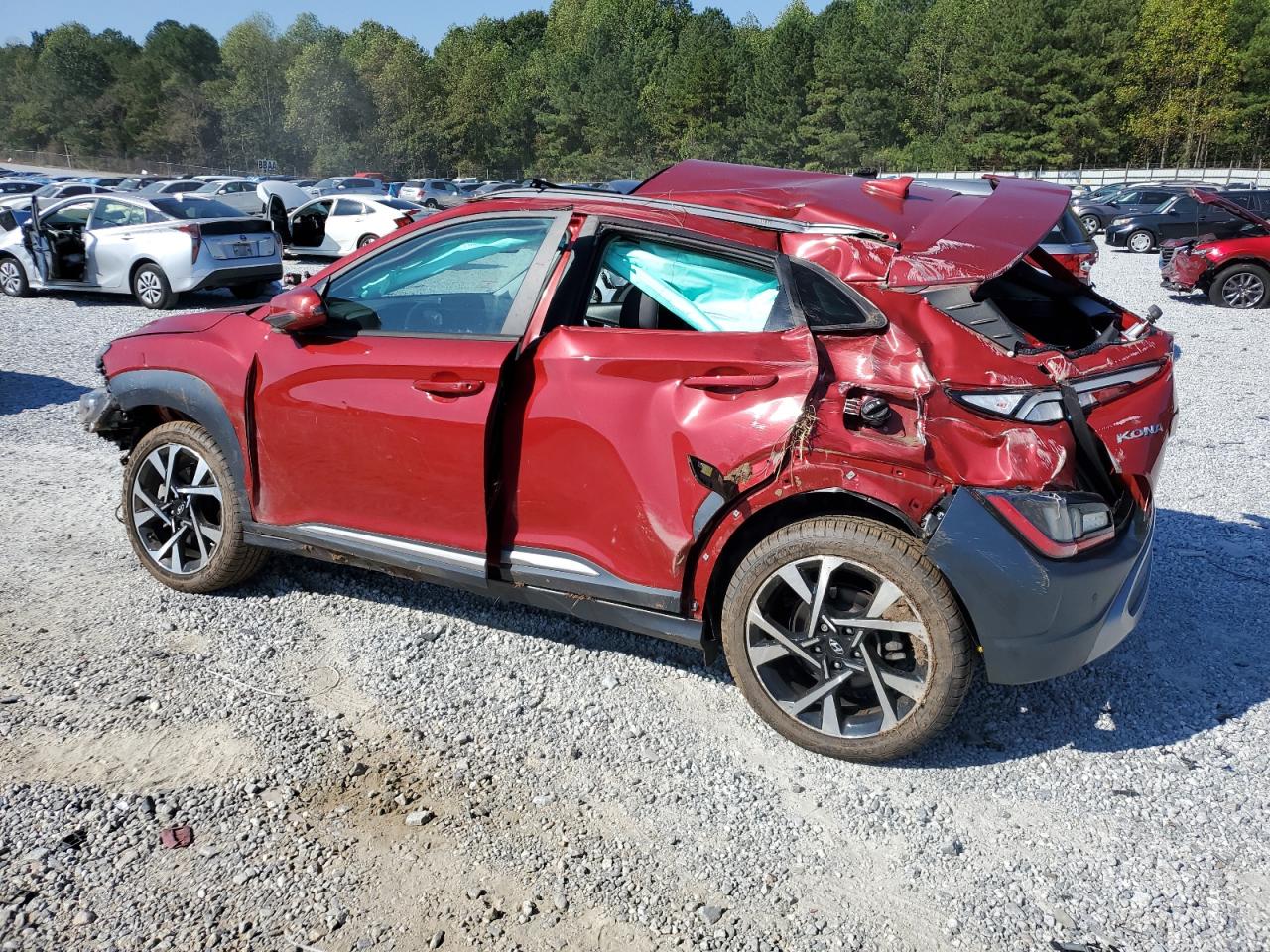 2022 HYUNDAI KONA LIMITED VIN:KM8K5CA30NU788097