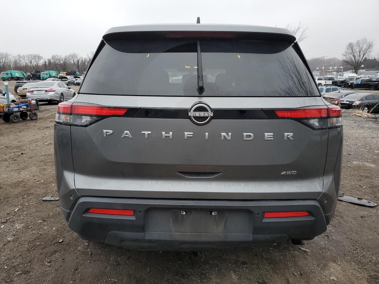 2022 NISSAN PATHFINDER S VIN:5N1DR3AC6NC226269