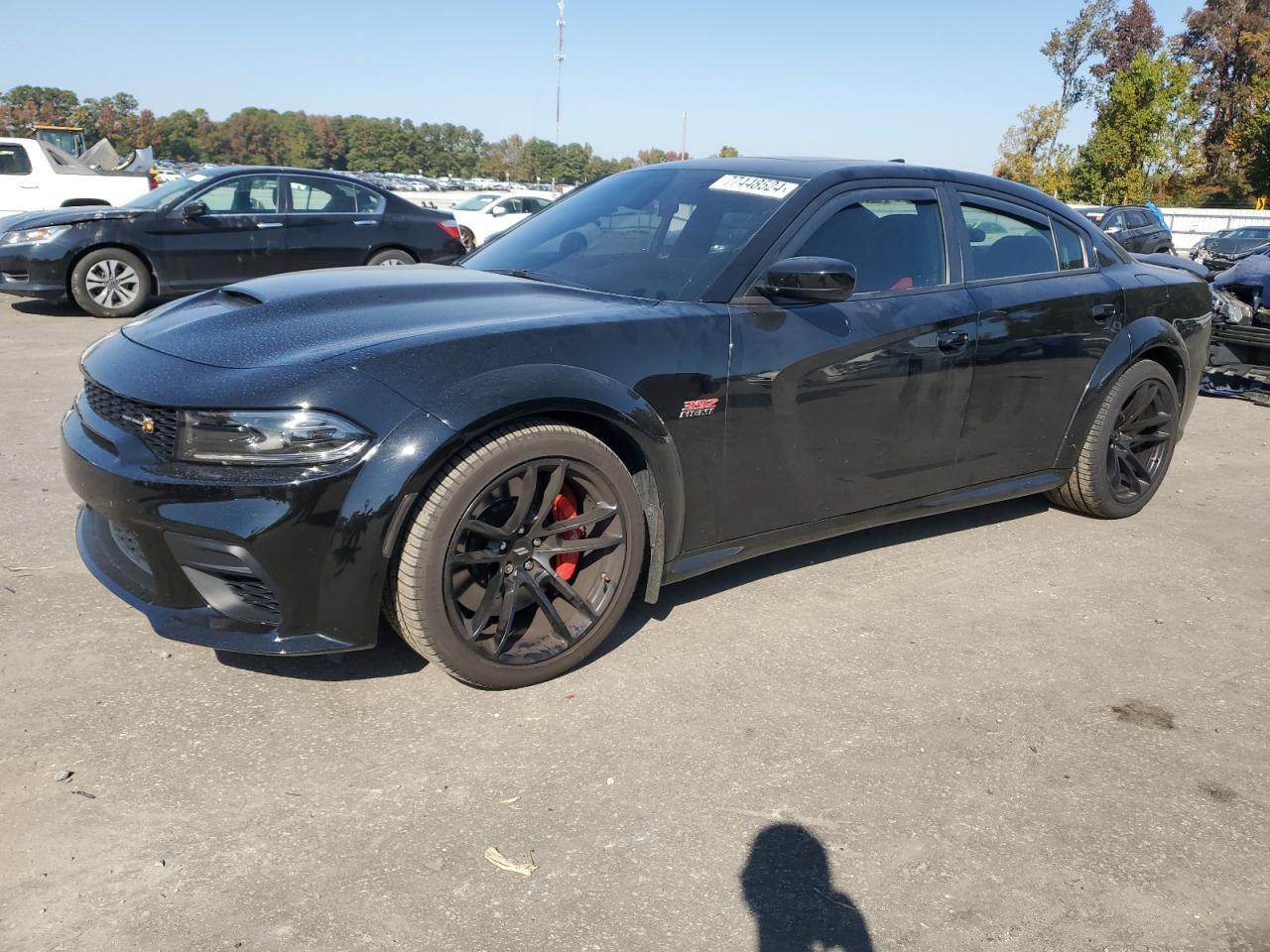 2022 DODGE CHARGER SCAT PACK VIN:2C3CDXGJ3NH101226