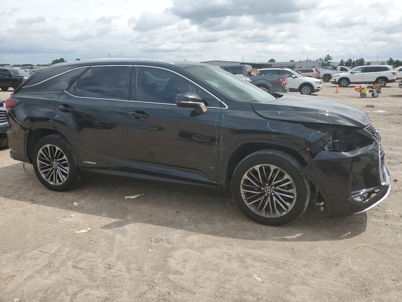 2022 LEXUS RX 450H L LUXURY VIN:JTJJGKFA2N2023378