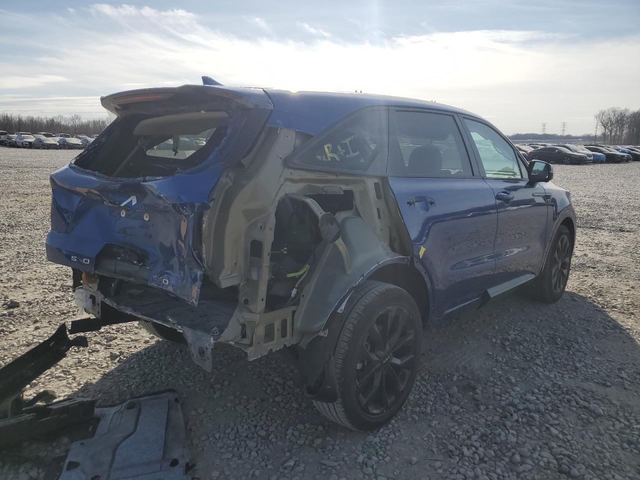 2022 KIA SORENTO SX VIN:5XYRK4LFXNG104098