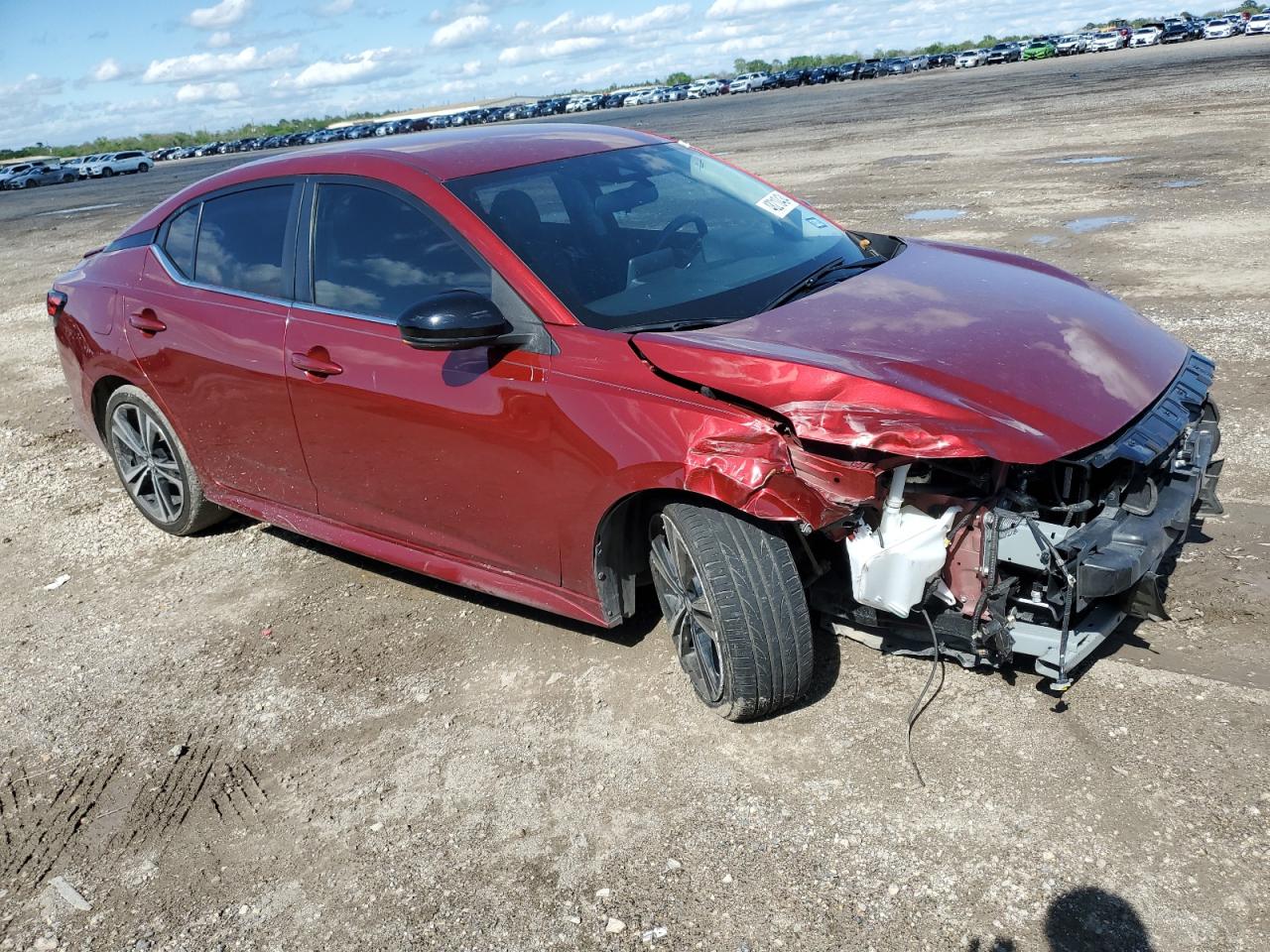 2022 NISSAN SENTRA SR VIN:3N1AB8DV9NY255894