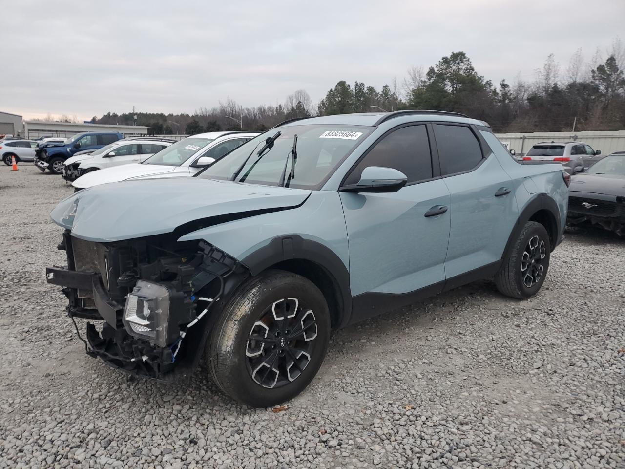 2022 HYUNDAI SANTA CRUZ SEL VIN:5NTJC4AE9NH029442