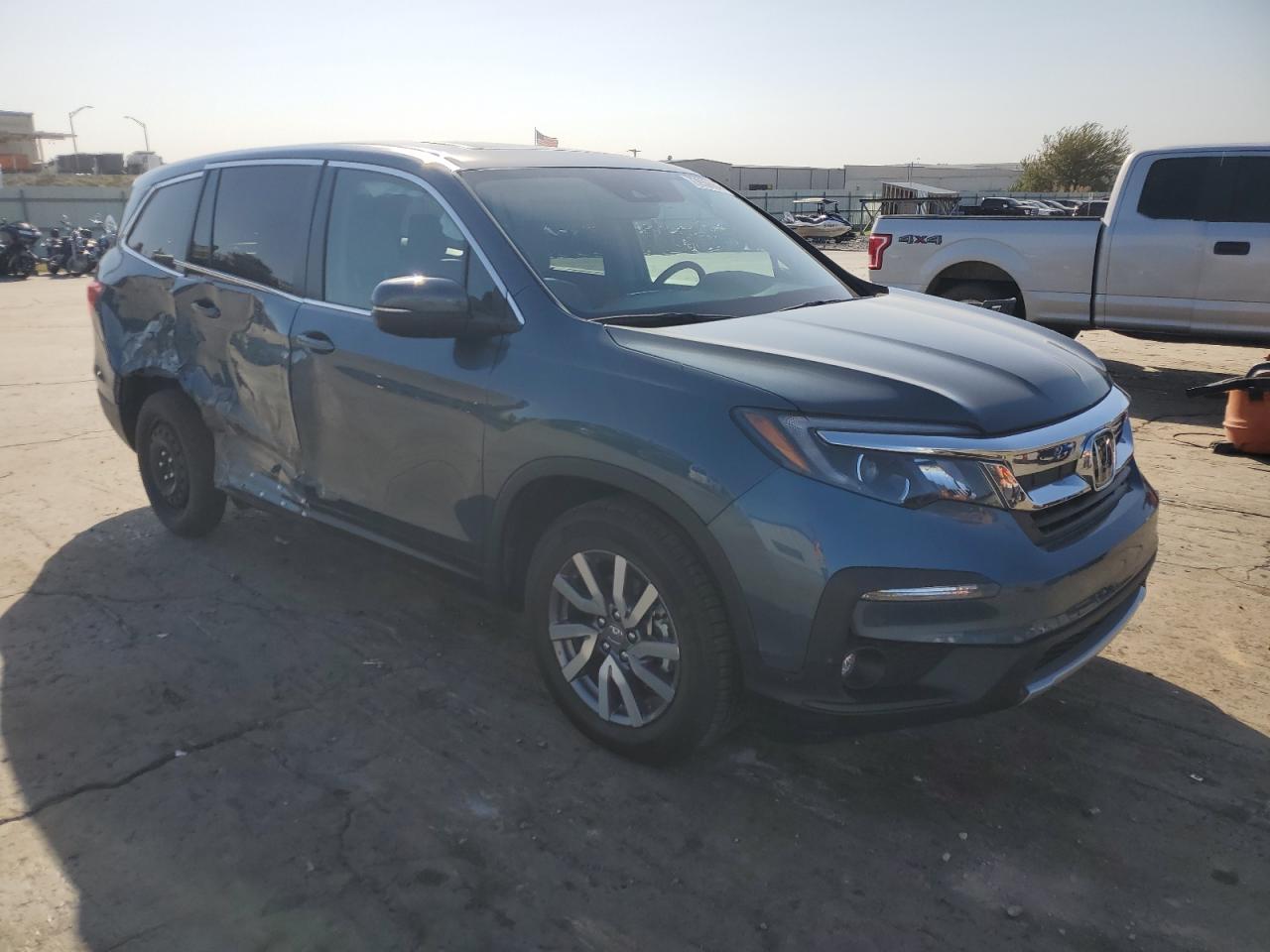 2022 HONDA PILOT EXL VIN:5FNYF5H55NB017593