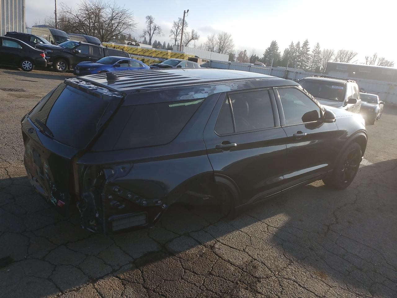 2022 FORD EXPLORER ST VIN:1FM5K8GC1NGC29070