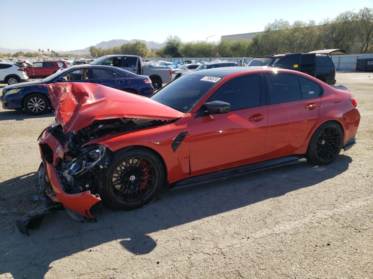 2022 BMW M3 COMPETITION VIN:WBS33AY07NFN05898