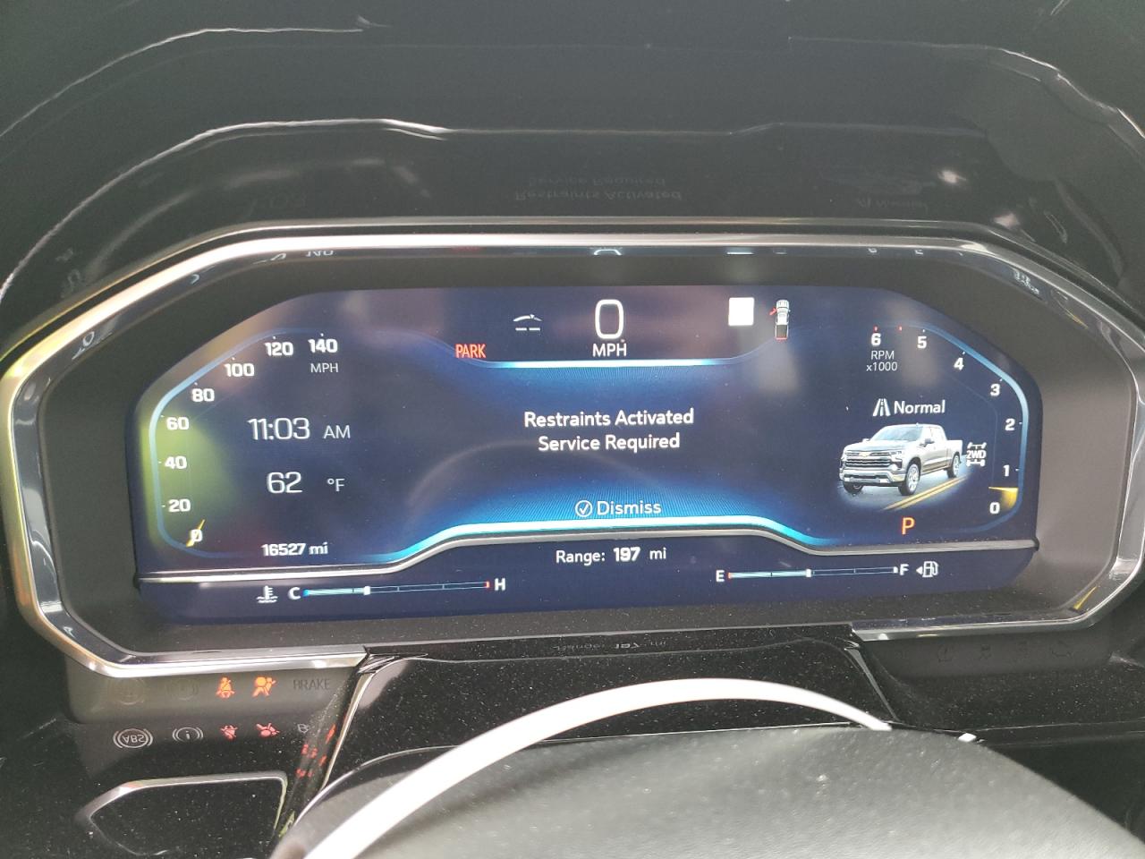 2022 CHEVROLET SILVERADO K1500 LTZ VIN:1GCUDGED2NZ571521