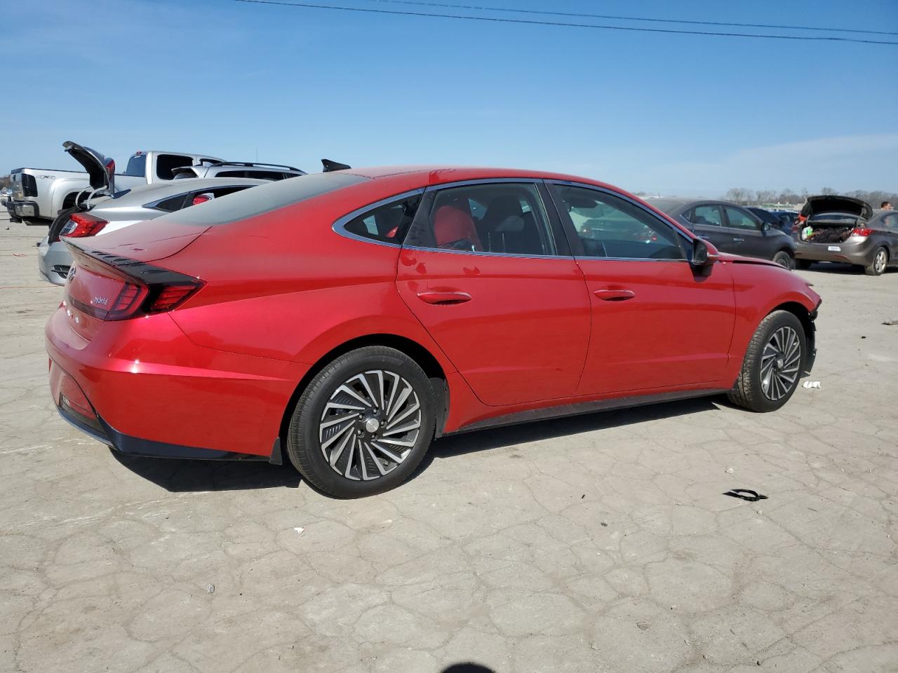 2022 HYUNDAI SONATA HYBRID VIN:KMHL34JJ5NA038629