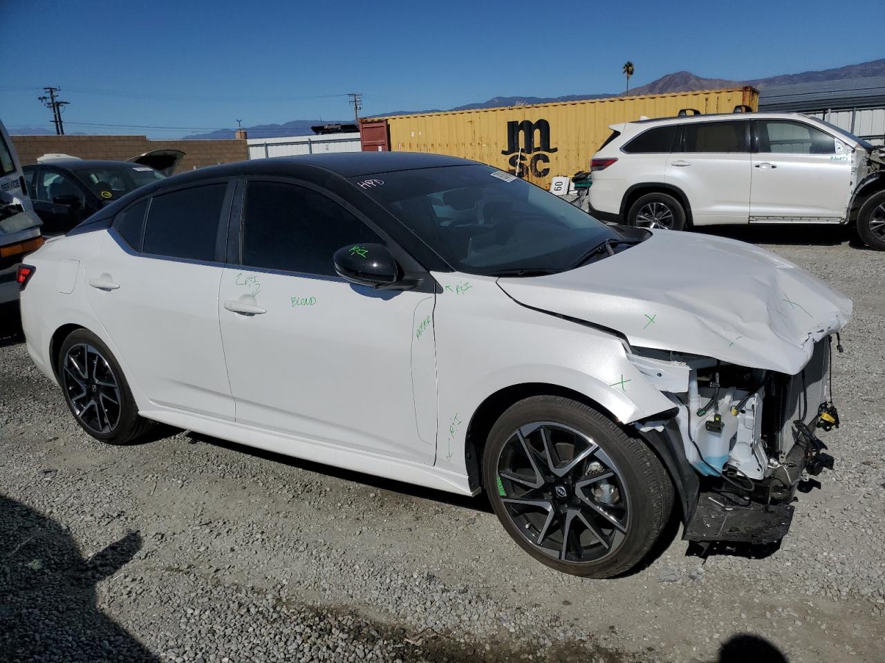 2024 NISSAN SENTRA SR VIN:3N1AB8DVXRY377282