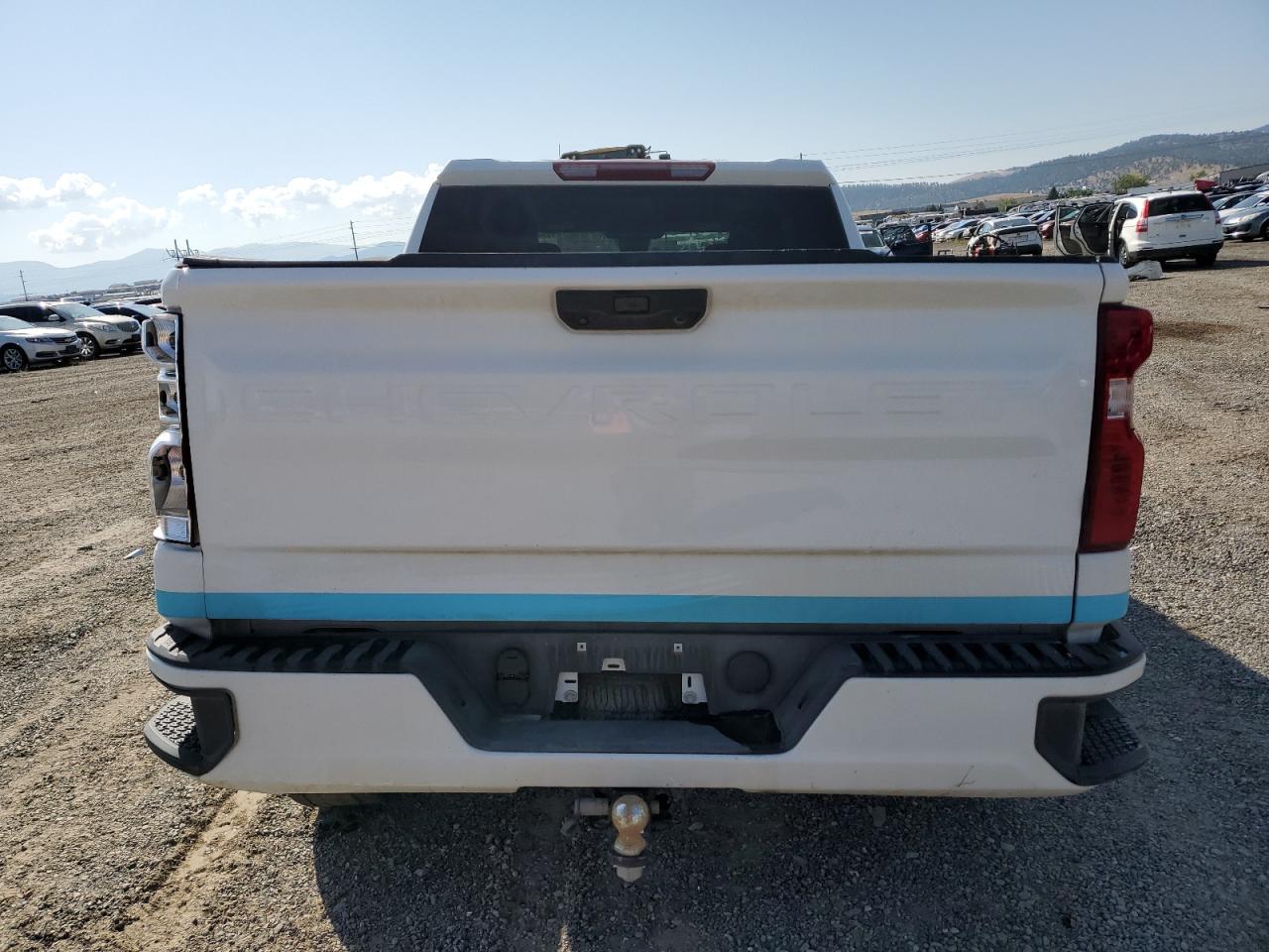 2022 CHEVROLET SILVERADO K1500 CUSTOM VIN:3GCPDBEK4NG553827