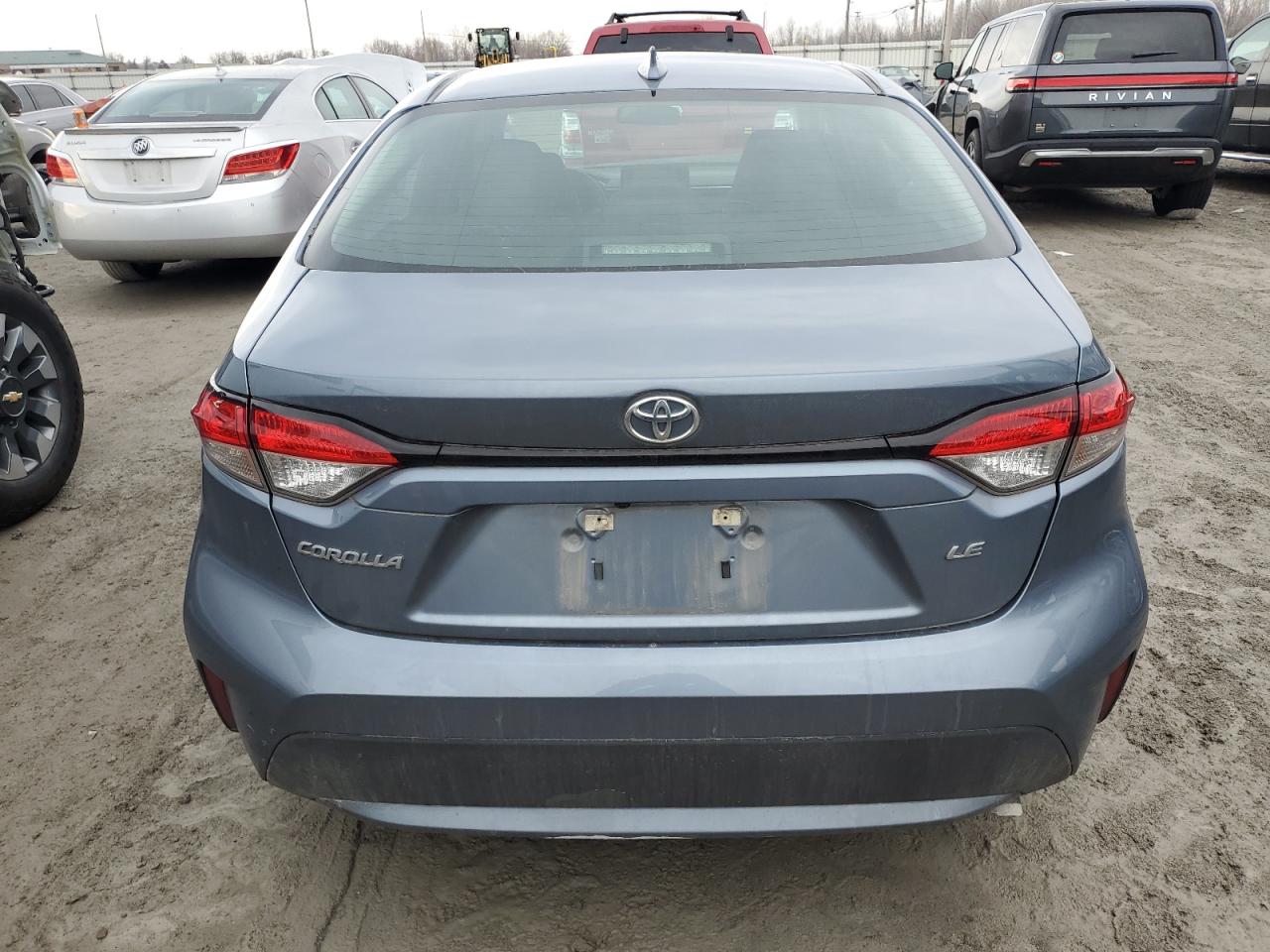 2022 TOYOTA COROLLA LE VIN:5YFEPMAE7NP346787