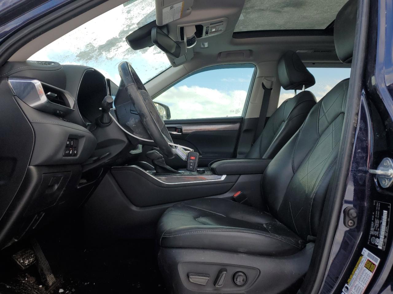 2022 TOYOTA HIGHLANDER PLATINUM VIN:5TDFZRBH6NS202840