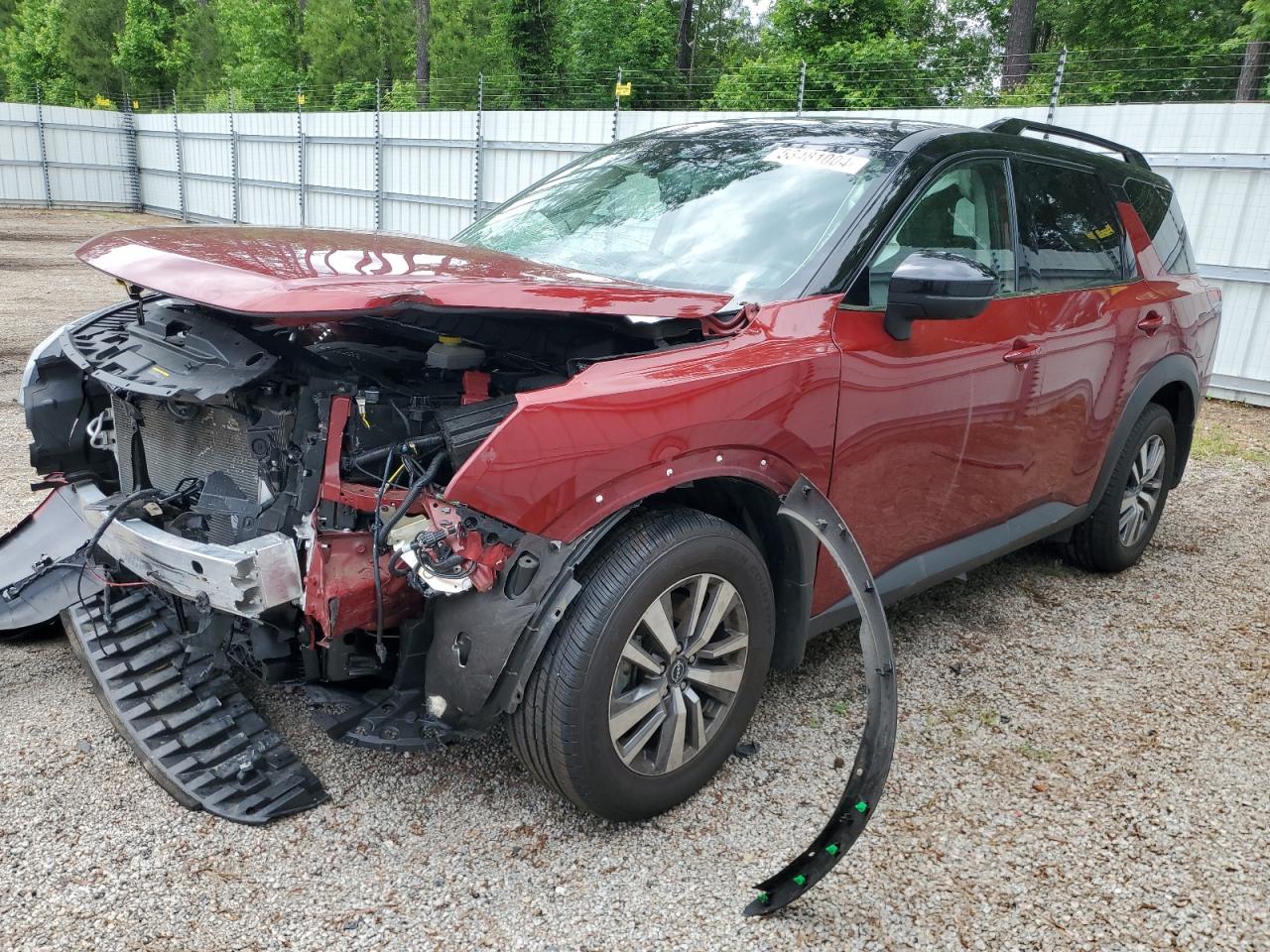 2022 NISSAN PATHFINDER SL VIN:5N1DR3CC4NC242385