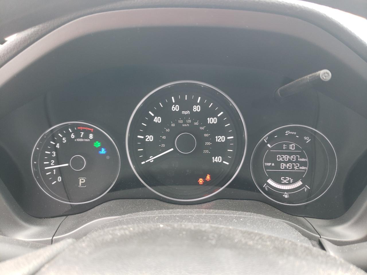 2022 HONDA HR-V LX VIN:3CZRU6H33NM736944