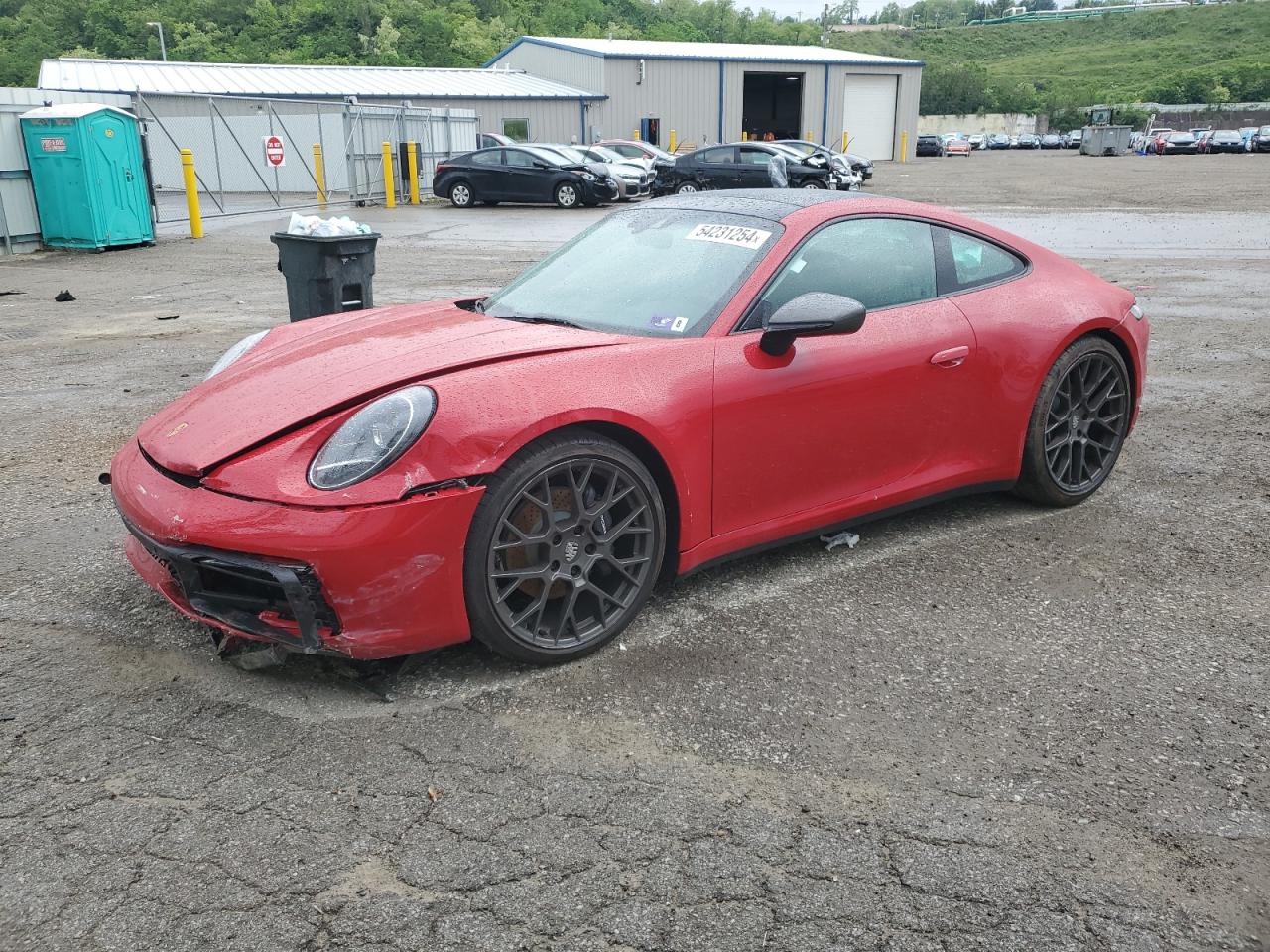 2023 PORSCHE 911 CARRERA VIN:WP0AA2A9XPS205916