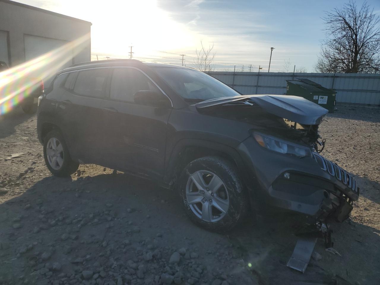 2022 JEEP COMPASS LATITUDE VIN:3C4NJDBB7NT133440
