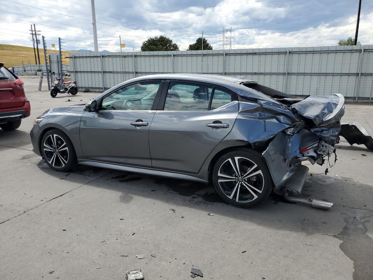 2022 NISSAN SENTRA SR VIN:3N1AB8DV7NY310715