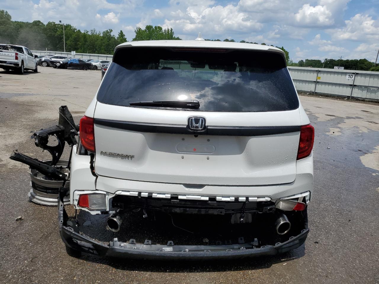 2022 HONDA PASSPORT EXL VIN:5FNYF7H51NB004058